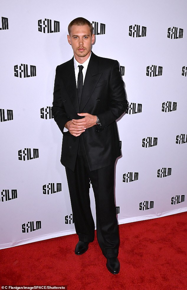 Joining her on the red carpet was Elvis and Dune: Part Two actor Austin Butler. He looked stylish in a black double-breasted suit with pointed lapels, which he unbuttoned