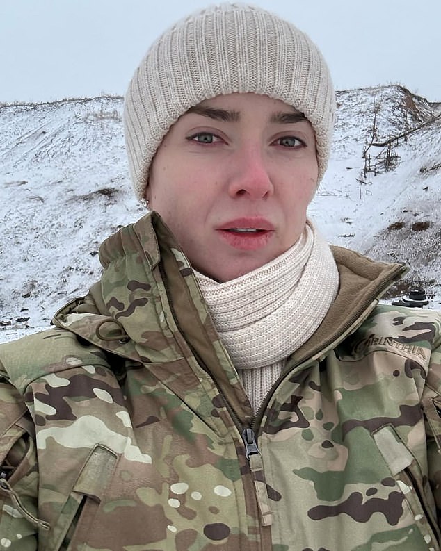 The Ukrainian said her motivation comes from 'my country, my Kharkov and our heroes'