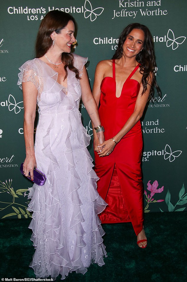 Meghan Markle and her BFF Kelly McKee Zajfen put on a beautiful show at the Children's Hospital Los Angeles Gala on Saturday evening