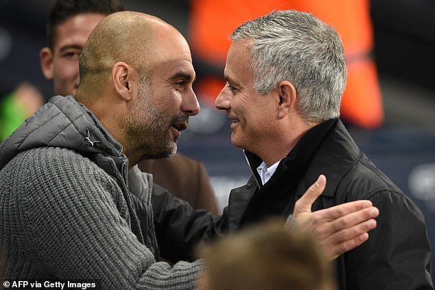 Mourinho insisted that he and Guardiola 'love each other' and have 'no ill feelings'