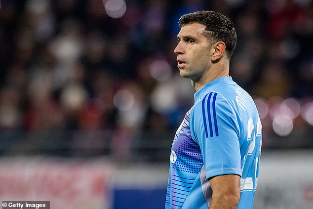 The Argentinian goalkeeper will be happy that his teammates spared him his blushes in Leipzig