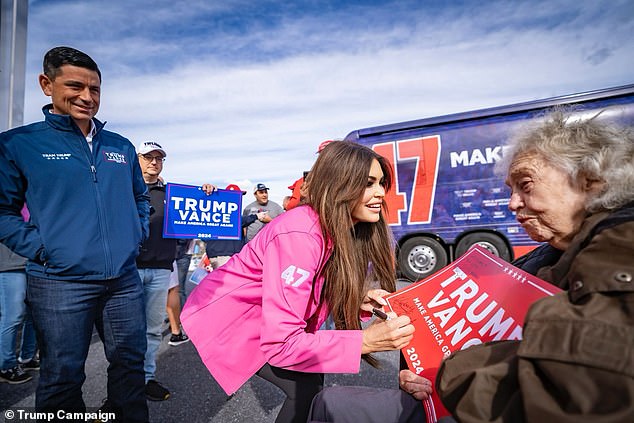 Guilfoyle on the campaign trail