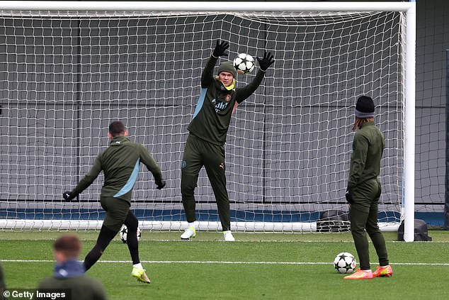 Many had suggested that the City players were trying to hit the crossbar rather than score