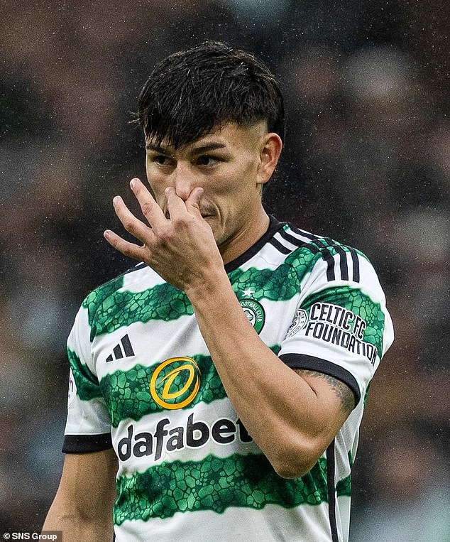 Bernabei played just 28 games for Celtic but failed to secure first-choice status