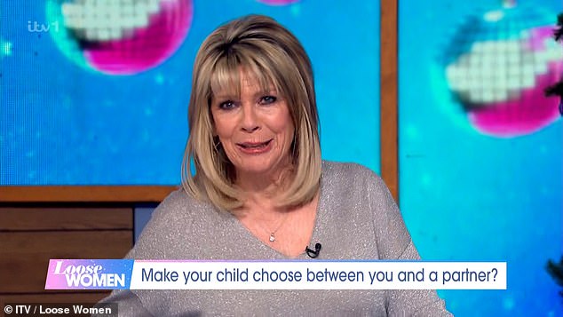 Speaking on Loose Women, she suggested their divorce isn't going 'well' so far