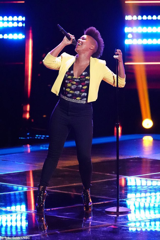 New York-based R&B soul singer Lisa Ramey, 38, is best known for appearing on the US version of The Voice in 2019