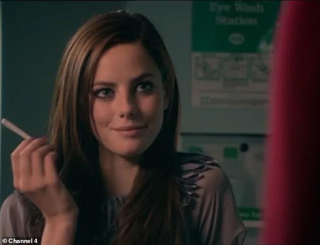 The Sussex-born star developed a cult following after her breakthrough role as teenager Effy Stonem in hit E4 drama Skins