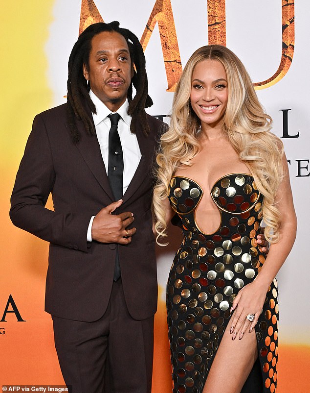 The rapper claimed he feared his three children with Beyoncé would have to 'endure' harassment in the wake of the allegations (pictured on Monday)