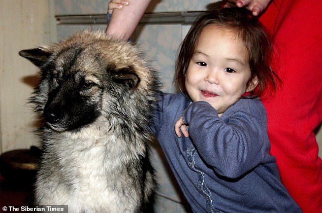 Naida (pictured, left) helped the little girl survive her terrible ordeal