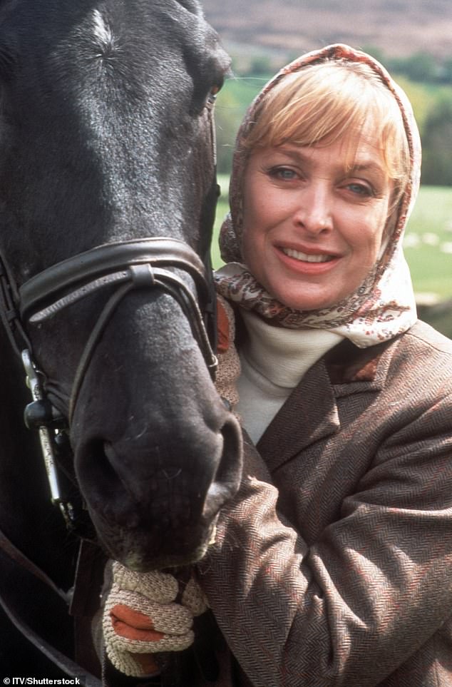 The 70-year-old is pictured as Lady Patricia Brewster in Heartbeat