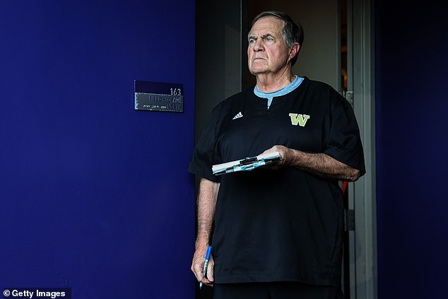 Belichick has made the jump from the NFL to college for the first time with his recruitment at UNC