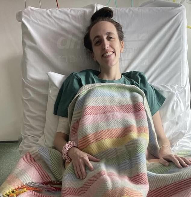 But the real cause was a cancerous tumor that kills almost 17,000 Britons every year. Ellie, now 27, from Peterborough, was diagnosed with stage four bowel cancer – the most serious form of the disease