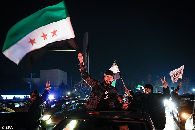 Rebels took control of the country's capital on Sunday, prompting Assad to flee