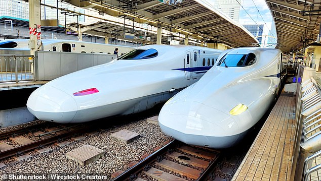 Hop on a bullet train in Tokyo for a fast ride through cities, farms and past snow-capped Mount Fuji