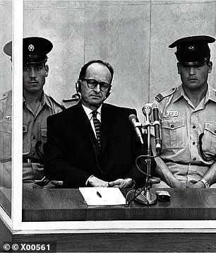 Eichmann was kidnapped from Argentina by the Mossad and tried in Israel before being executed in 1962