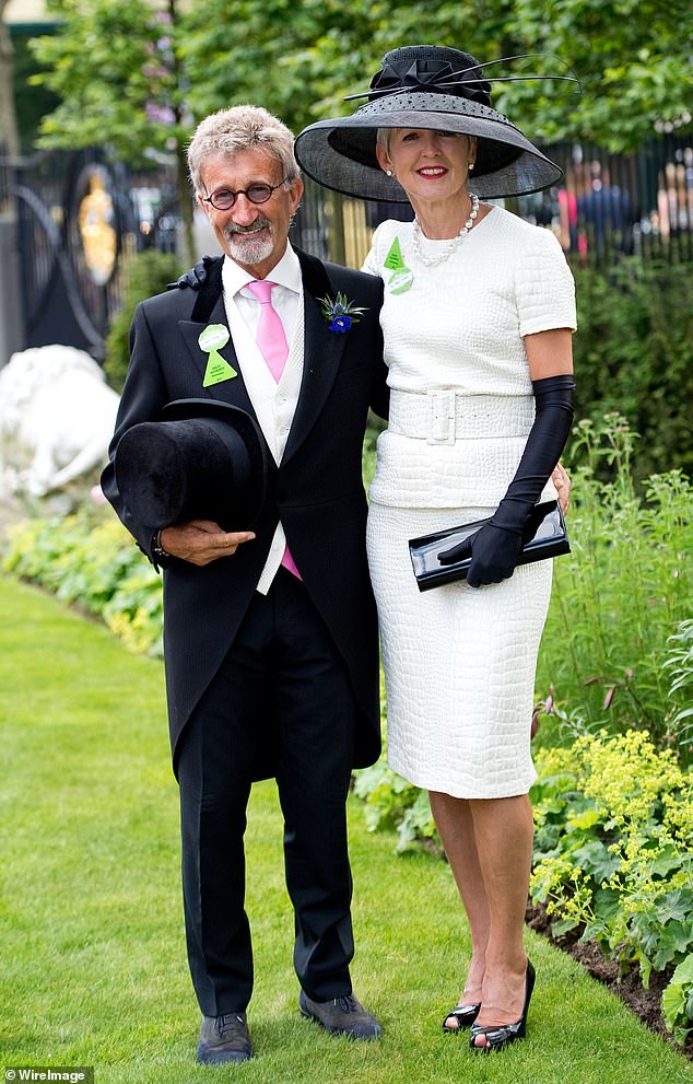 Jordan attended Royal Ascot in 2012 with his wife Marie Jordan