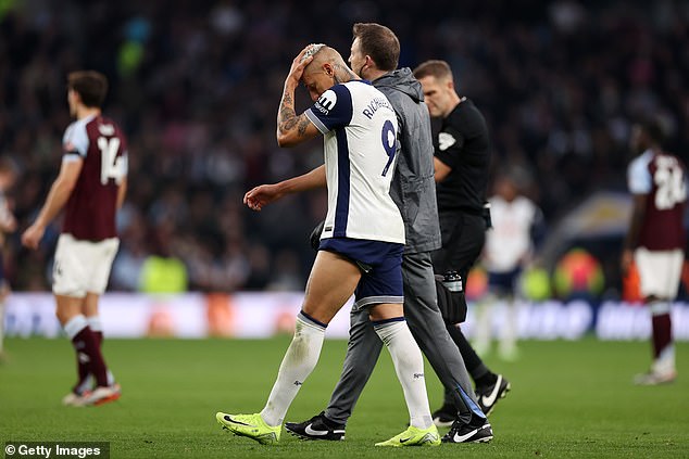 Richarlison has been limited to seven appearances this season after a series of injuries