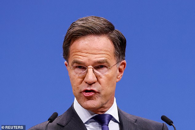 NATO Secretary General Mark Rutte holds a press conference at the alliance headquarters in Brussels, Belgium, December 4, 2024