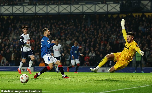 Former Celtic goalkeeper Fraser Forster made a number of incredible saves for his side