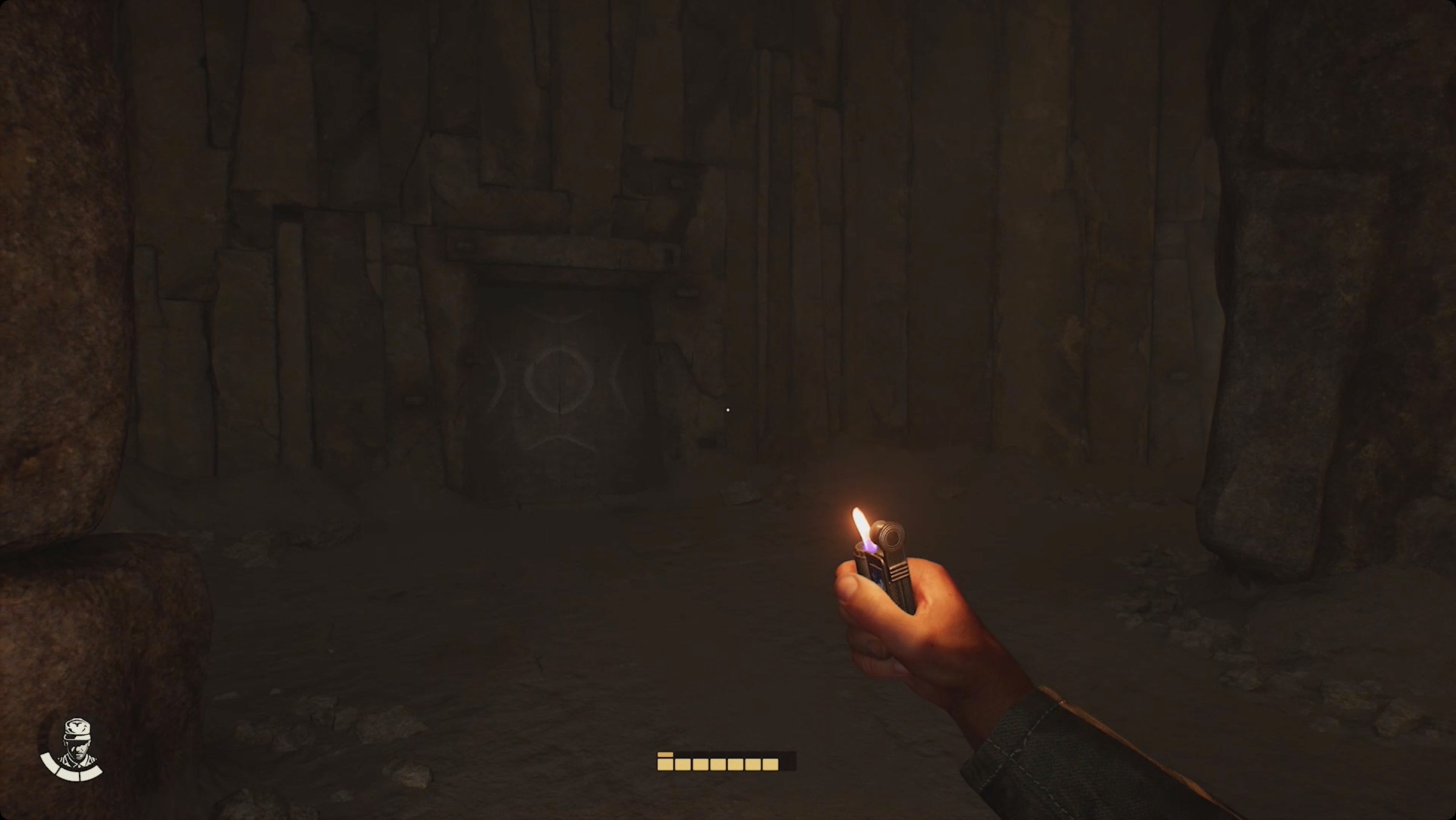 Indiana Jones and the Great Circle left door symbol