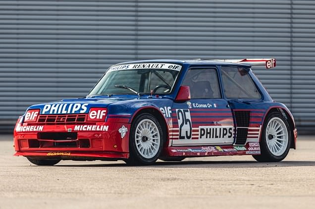 An original Renault 5 Turbo Group B rally icon