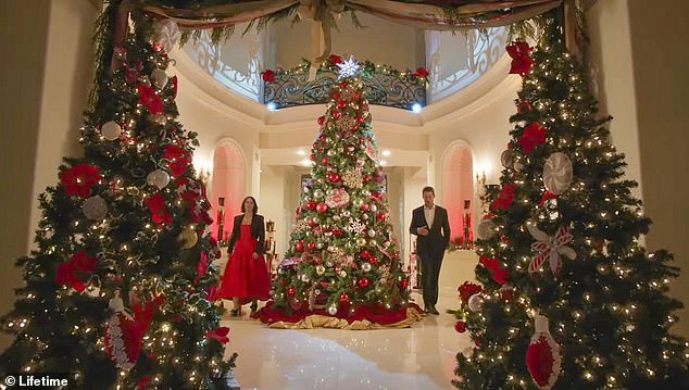 The actress stars as a woman experiencing her first Christmas without her mother, who is hired to decorate a mansion for the holidays. Hallisay stars as the house manager who says, 'Christmas isn't really my thing'