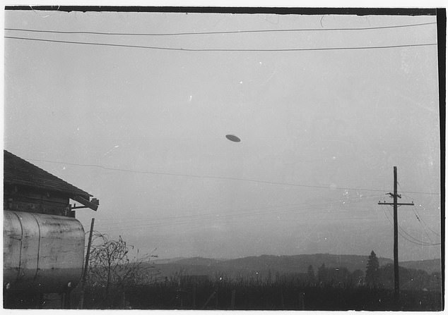 Imaging experts have tried to use radiometry to estimate the distance and size of the McMinnville UFO: an approach borrowed from astronomy that estimates the distance of an object that is assumed to be perfectly black up close, while fading to gray in the distant haze of a photo