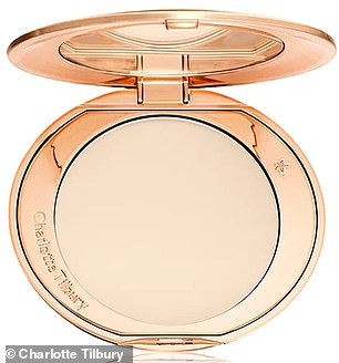 Thomas uses the Charlotte Tilbury Flawless Finish powder