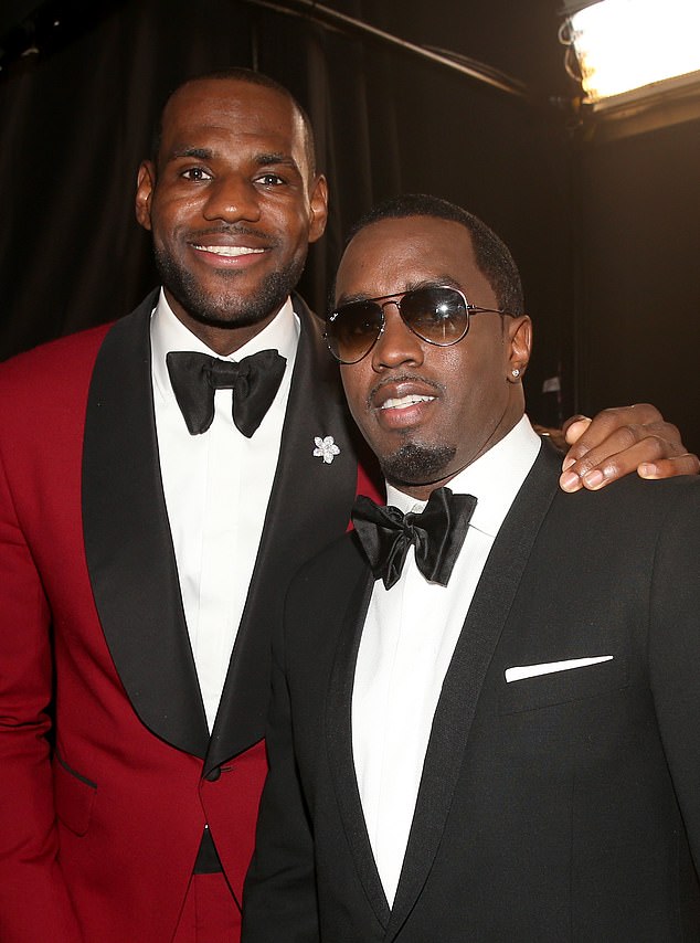 LeBron James (L) and musician Sean "Diddy" Combs attends the 2013 ESPY Awards in LA