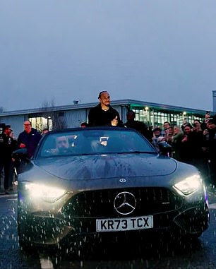 He cut an emotional figure as he left the Mercedes factory in Brackley for the final time