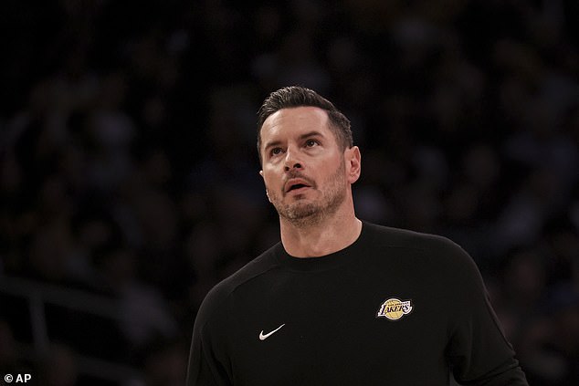 JJ Redick kept his answer short when reporters asked how long James will remain missing