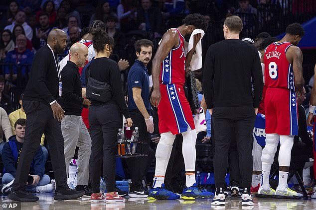 Embiid can't catch a break and is labeled the 'unluckiest player in basketball'