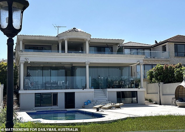 Together the couple have built a wealthy life in Sydney's south, where they own a $4 million waterfront estate.