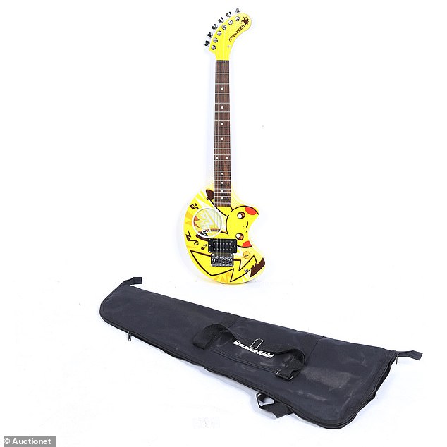 Famous status: Items associated with famous names, such as Ed Sheeran's Pokémon guitar, are popular among collectors