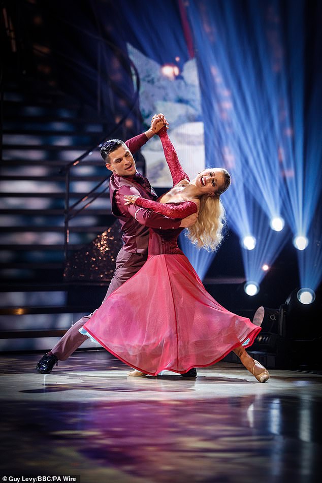 Heading to the final alongside the funny man is Love Island star Tasha Ghouri with her dance partner Aljaz Skorjanec