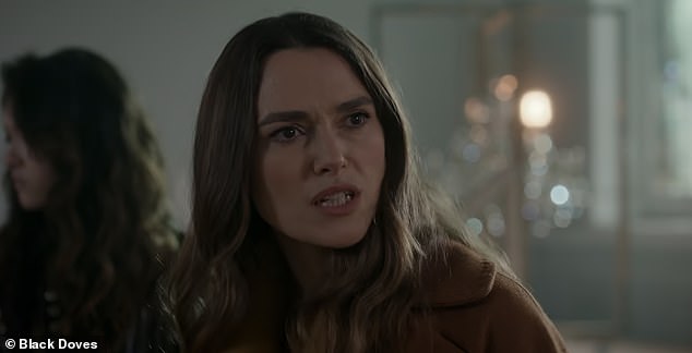 During the episode of Gogglebox, the cast reacted to Netflix's new spy thriller Black Doves. The new eight-part series is a thriller starring Keira Knightley (photo) and Ben Whishaw