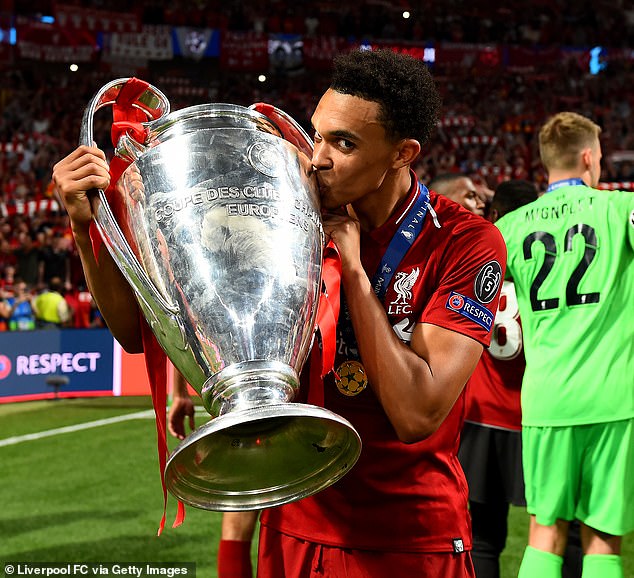 The defender has won a lot at the club at Anfield, including the Champions League in 2019