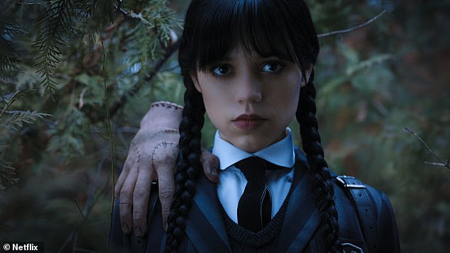 There's also a Netflix spin-off called Wednesday that launched in 2022; (Jenna Ortega as Wednesday)