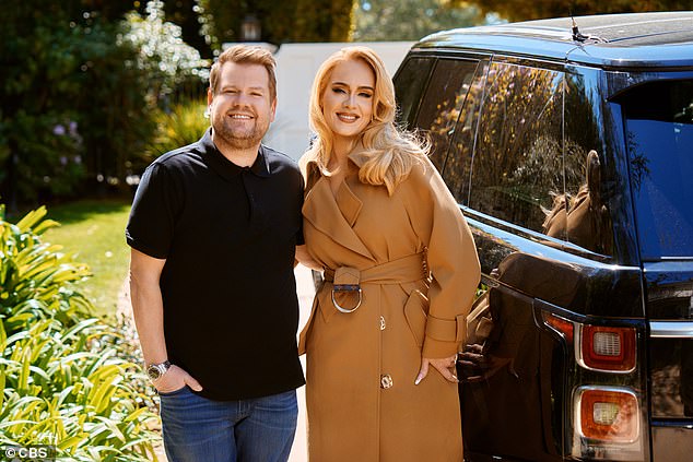 Defending James from trolls, Mathew added: “The root of all the flak he gets is jealousy. He is a phenomenally gifted actor and writer, and a brilliant success story for the working class'; James pictured with Adele