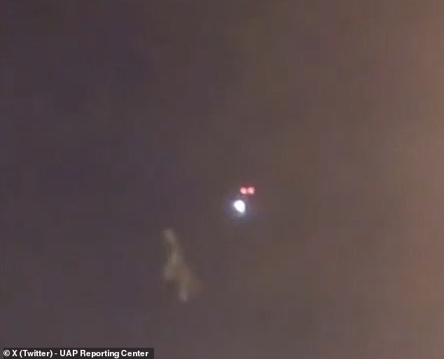 The latest footage from New Jersey has only added more questions to the bizarre UFO wave, showing three 'mysterious drones in the sky'