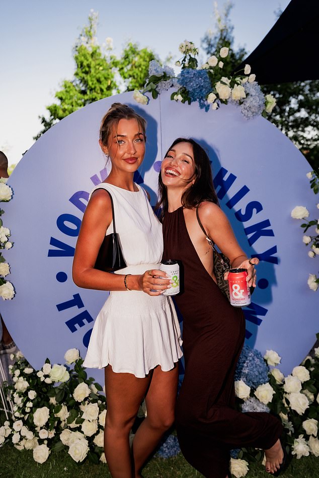 Sammy Robinson dazzled in a crisp white mini dress that captured the summer vibe perfectly, while Bella Varelis opted for a sultry look