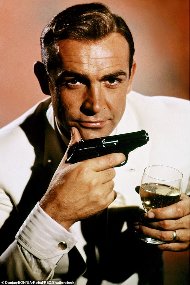 Sean Connery (pictured) as Bond in Dr.No, released in 1962 and directed by Terence Young