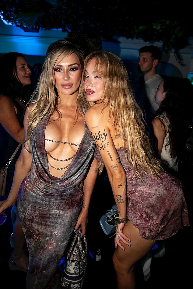 The exclusive event celebrated the launch at Sydney hotspot Gitano, with a bevy of Sydney influencers stepping out for the occasion. (Photo: Imogen Anthony, right, with friend)