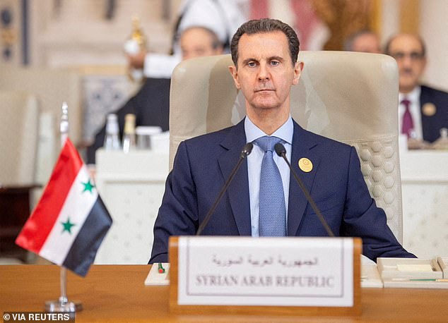 Bashar Al-Assad attends the Organization of Islamic Cooperation (OIC) summit in Riyadh, Saudi Arabia, November 11, 2023