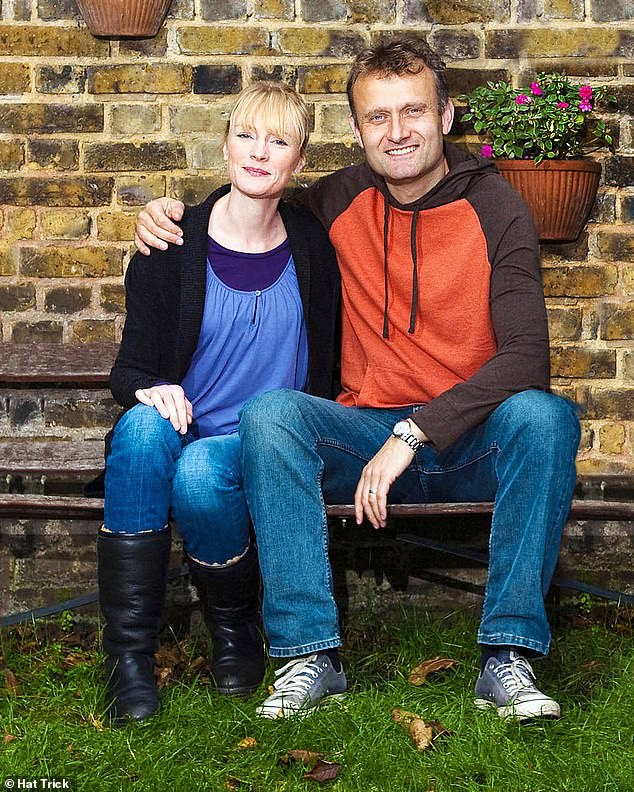 In 2018, Hugh and Claire shocked fans when they revealed they had had a real-life romance, following the breakdown of their marriage (pictured)