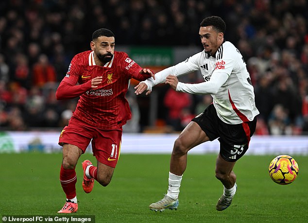 Fulham's Antonee Robinson created a storm and kept Mohamed Salah quiet