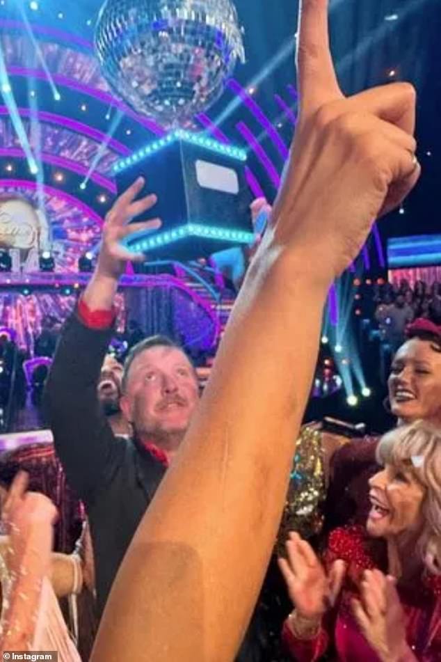 The professional dancer, 34, and her comedian partner Chris McCausland, 47, were crowned 2024 champions after the comedian made history as the show's first-ever blind contestant and winner.