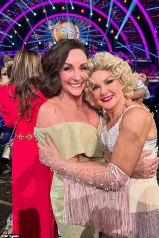 Shirley and Sarah Hadland pose after the finale