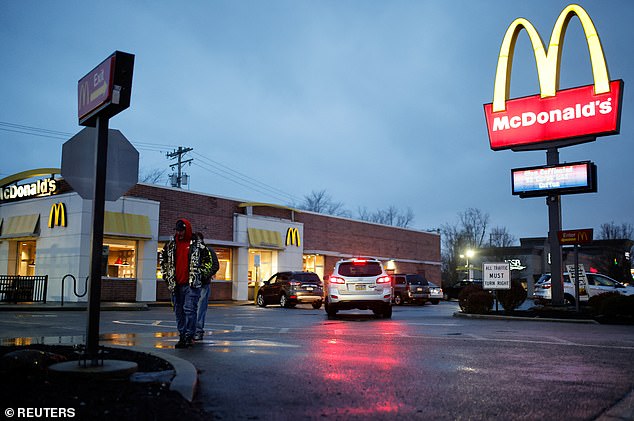 He was arrested at this McDonald's in Altoona, Pennsylvania after a tip from an employee