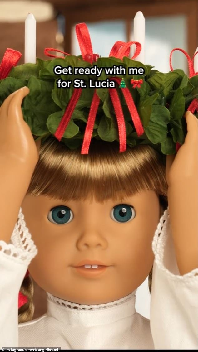 The American Girl doll was criticized for mispronouncing the saint's name as 'Lusha' instead of 'Loo-see-uh'